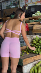 Set mandarina corto