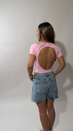 Body clasic con escote