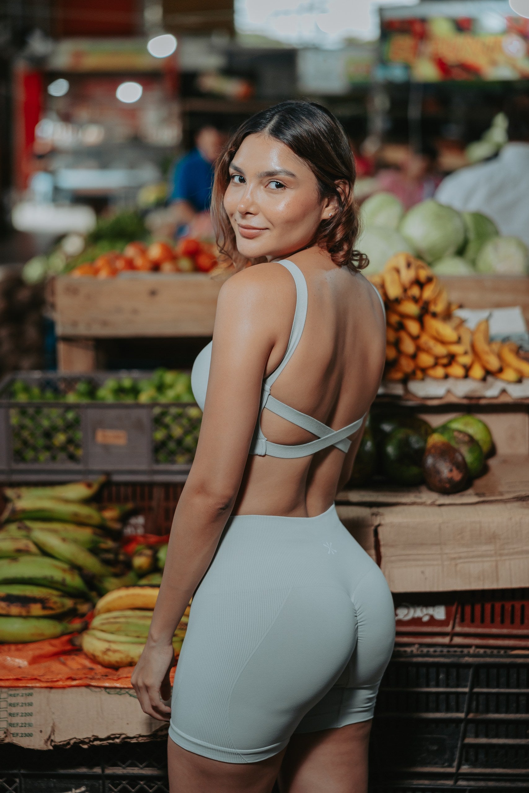 Set mandarina corto