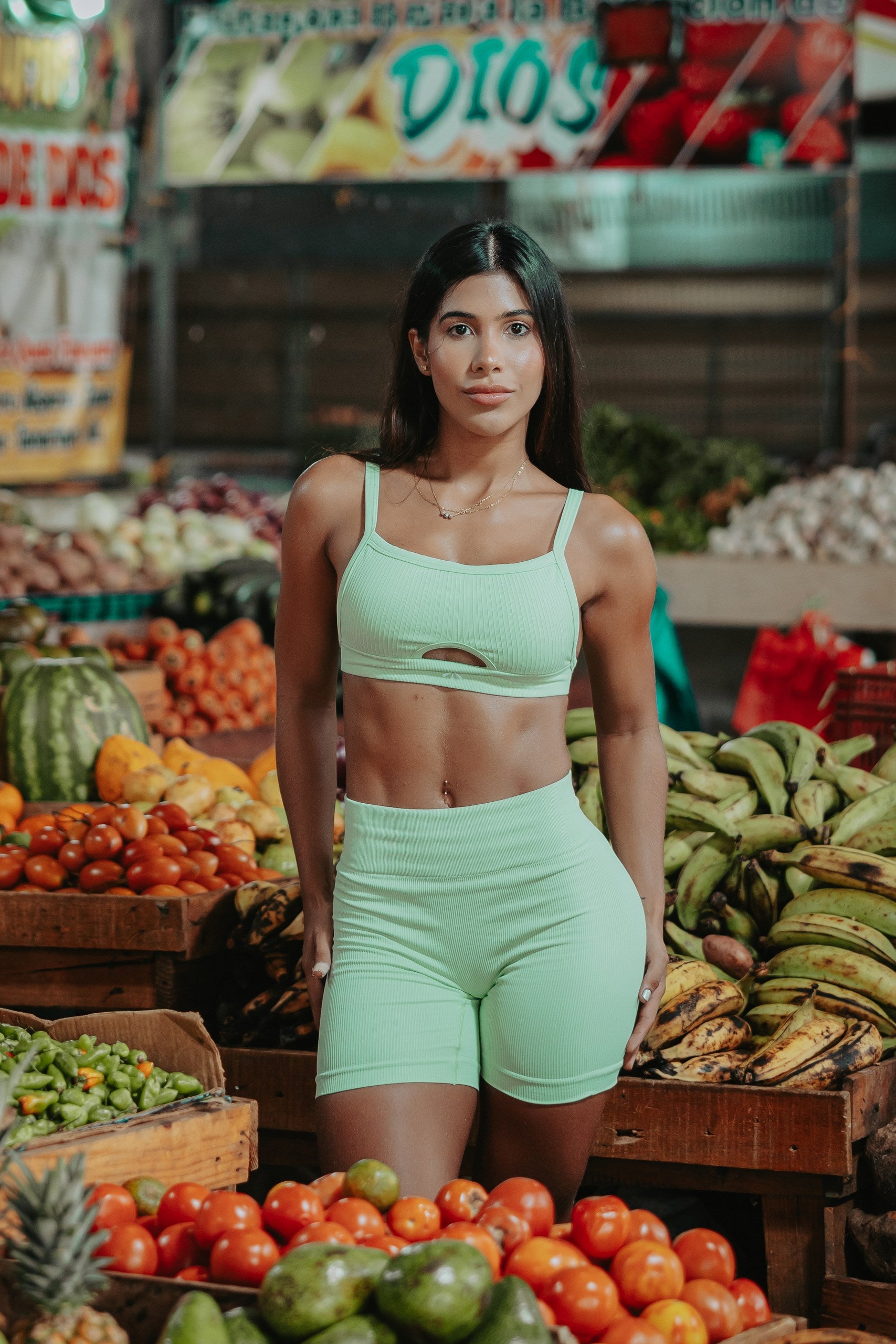 Set cereza corto